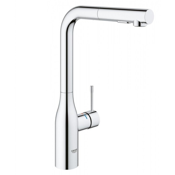 Змішувач сенсорний для кухні Grohe Essence Foot Control, хром