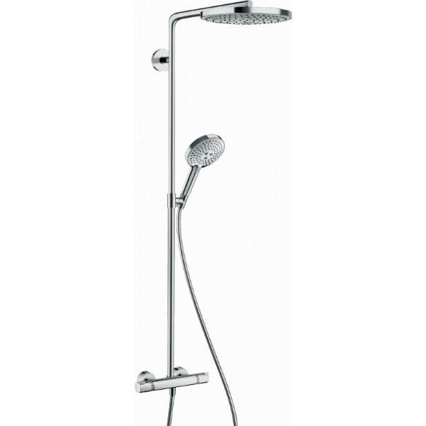 Душова система з термостатом Hansgrohe Raindance Select S 240 2jet Showerpipe