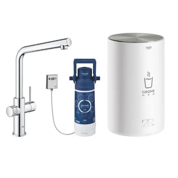 Змішувач для кухні Grohe Red Duo New + бойлер 4 л