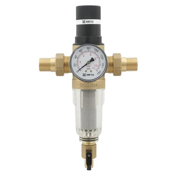 Фільтр самопромивний з редуктором Raftec Ø 1/2" (для холодної води)