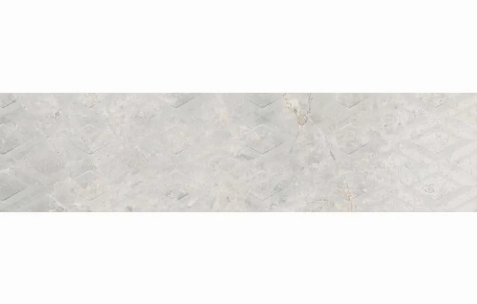 керамогранітна Плитка Masterstone White Decor Geo RECT 297x1197x8 Cerrad