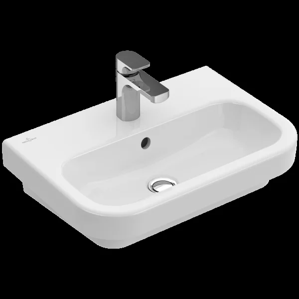 Раковина Villeroy & Boch Architectura 550×380 мм, з переливом, колір: White Alpin CeramicPlus