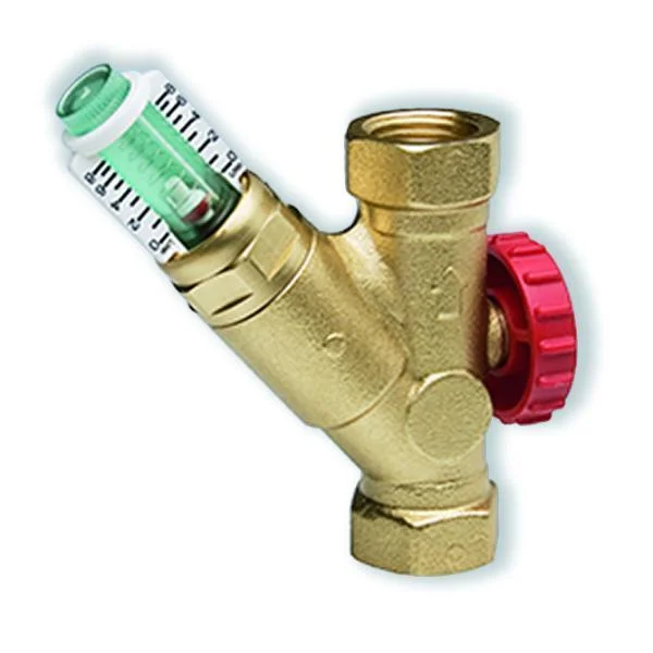 Балансировочный клапан WATTS 1" НР, DN20 SRVOL AG WattFlow OL со встроенным расходомером