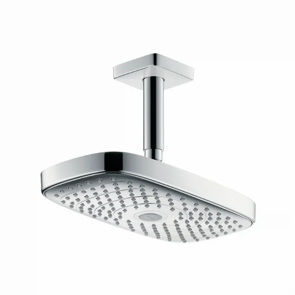 Верхній душ Hansgrohe Raindance Select E 300 2jet стельовий, білий/хром 27384400