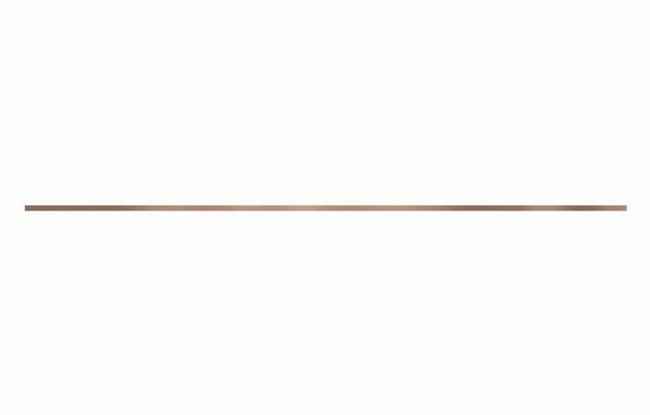 Фриз Uniwersalna listwa metalowa Gold 10x898x9,2 Paradyz