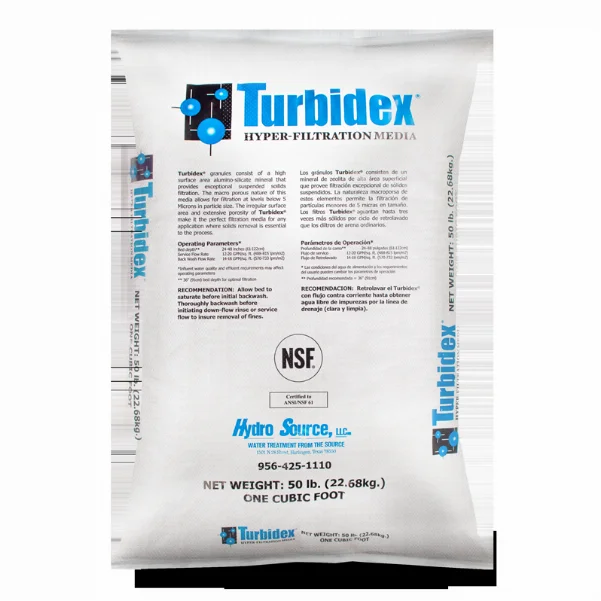 Фільтруючий матеріал Turbidex