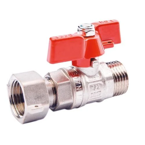 Кран шаровой с накидной гайкой Fado New PN40 Ø 3/4" внутр.- наруж. резьба