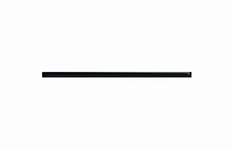 Фриз Glass Black Border New 15x400 Cersanit