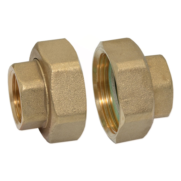 Гайки для насоса латунні Pattaroni Ø 1-1/2"×2-1/4" (пара)