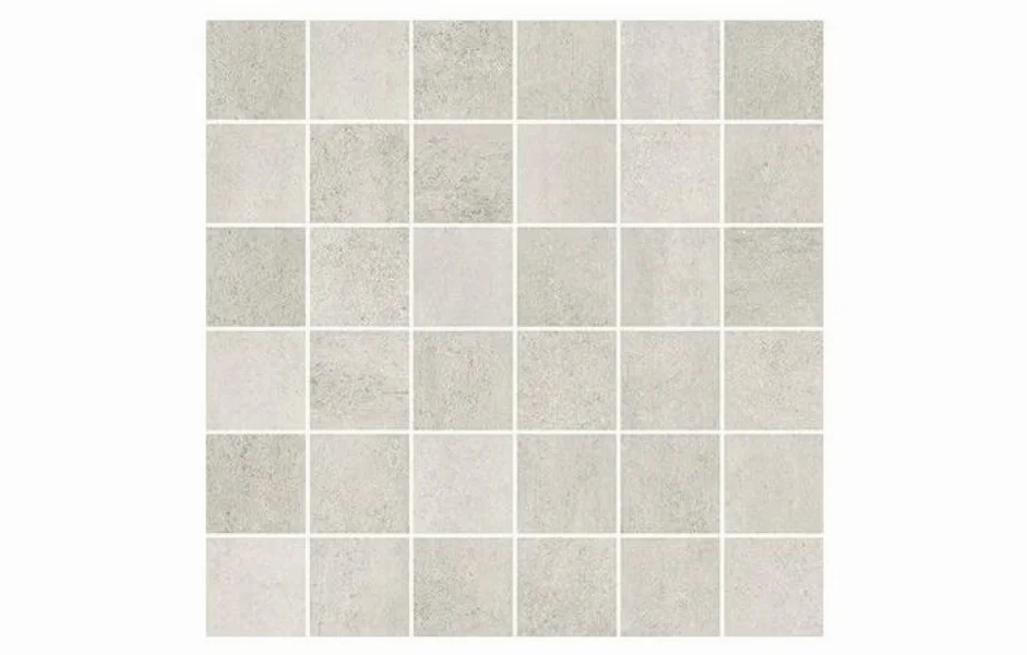 Мозаика Grava White Mosaic Matt 298x298x8 Opoczno