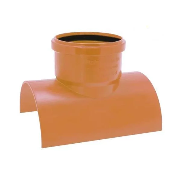 Сідло каналізаційне ПВХ Val Plast Ø 400×250/87° мм