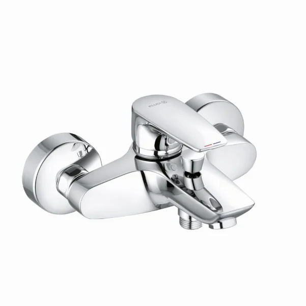 Змішувач Kludi Pure&Solid 346810575 для ванни з душем, хром