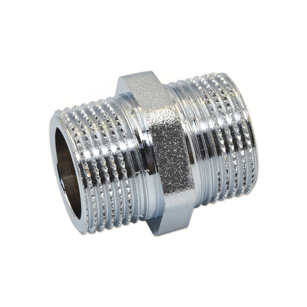 Ніпель хромований Pattaroni Ø 1/2" зовнішня різьба