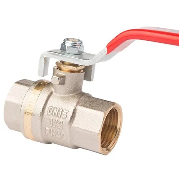 Кран кульовий Fado New PN40 Ø 1/2" внутр.- внутр. різьба "сталева ручка"