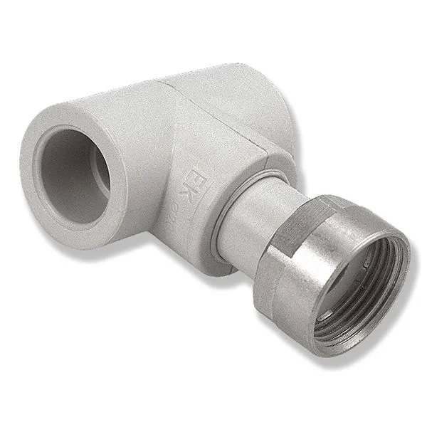 Тройник с накидной гайкой PPR Ekoplastik Ø 20×3/4"×20 мм