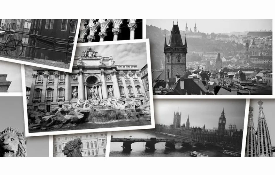 Декор Absolute Collage panno №1 300x600x8 Golden Tile