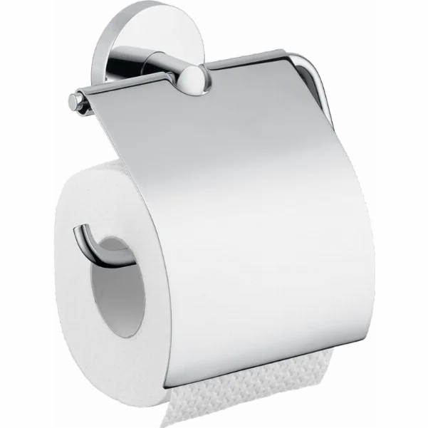 Держатель туалетной бумаги Hansgrohe Logis с крышкой 40523000