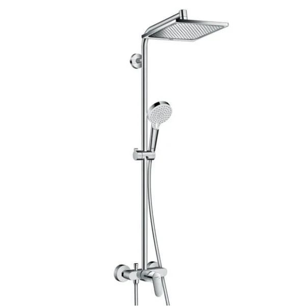 Душевая система Hansgrohe Crometta E 240 1jet + смеситель
