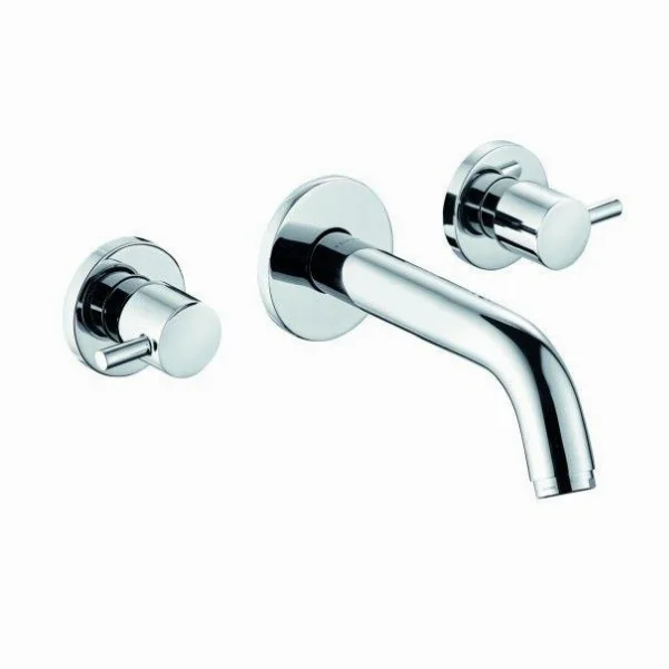 Смеситель Kludi Bozz 381450576 для раковины, на три отверстия, хром
