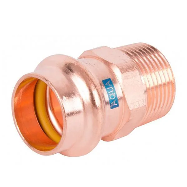 Муфта прес мідна RM Aespres Uniko Ø 54×1-1/2" зовнішня різьба