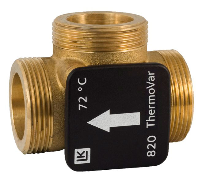Термостатичний клапан LK 820 ThermoVar ННН 1-1/4"x55 °С