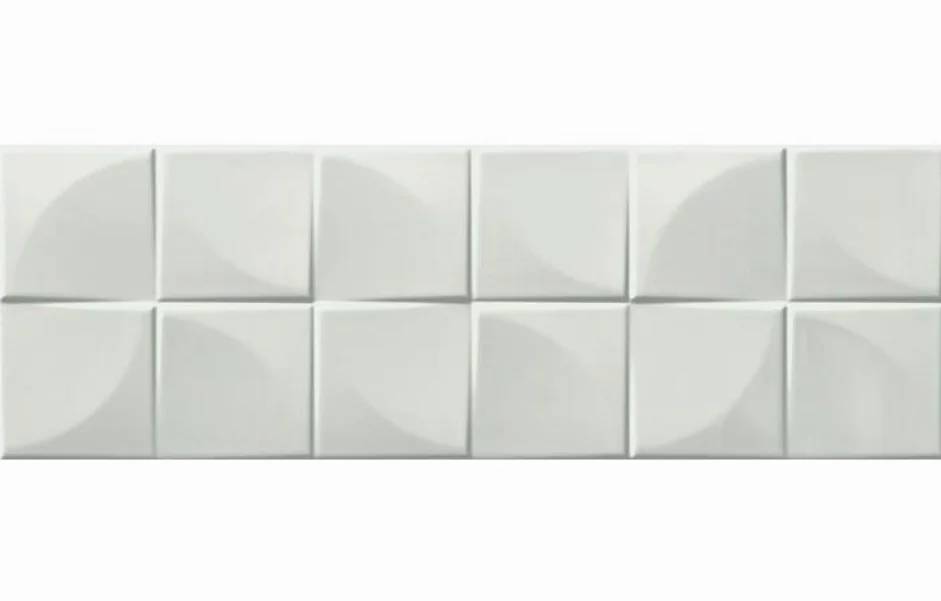 Плитка настінна STRUCTURY 3D Quadra Grey 250x750x9 Ceramika Color