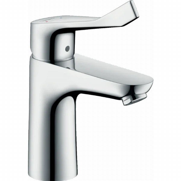 Змішувач для раковини Hansgrohe Focus 100, зі зливним гарнітуром