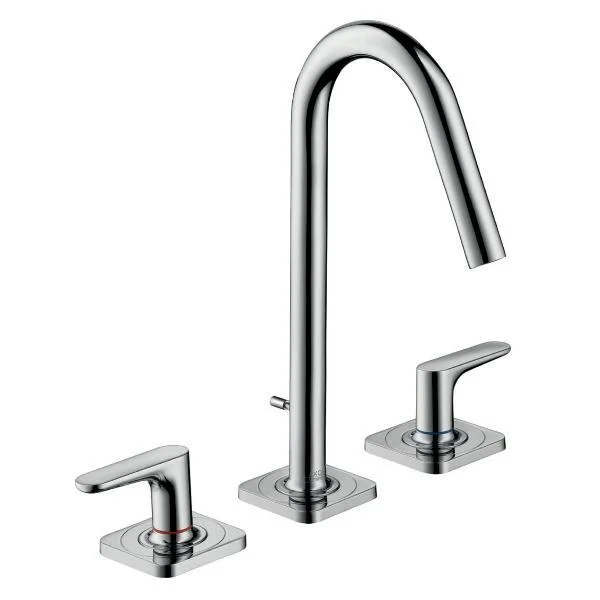 Смеситель для раковины Axor Citterio M 160, на 3 отверстия