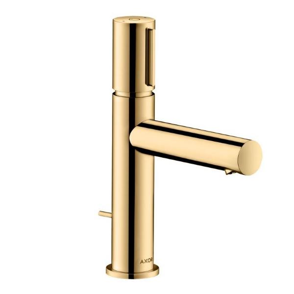 Змішувач для раковини Axor Uno Select 110 з донним клапаном, золото