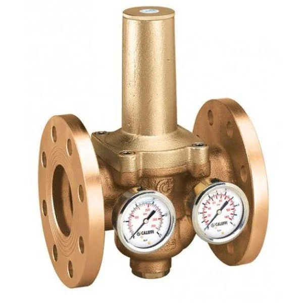 Редуктор тиску CALEFFI фланцевий DN65 з двома манометрами