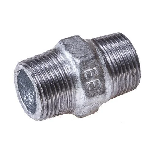 Ніпель чавунний Sanha Ø 1/2" зовн.- зовн. різьба