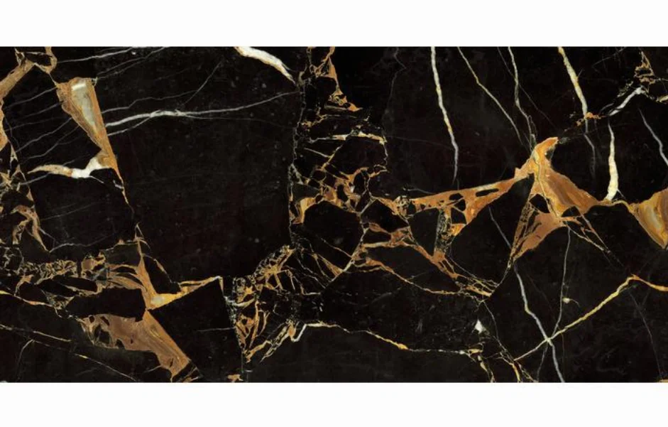 Плитка настенная Saint Laurent Чёрный 300x600x9 Golden Tile