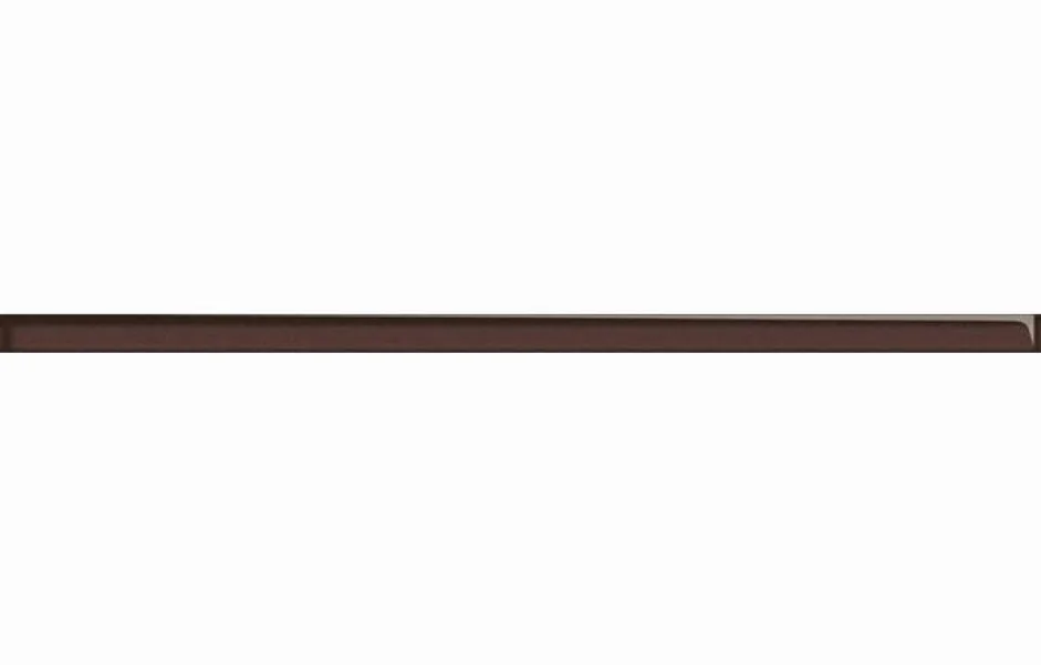Фриз Glass Brown Border New 15x400 Cersanit