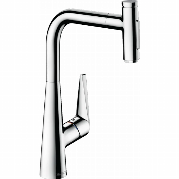 Змішувач Hansgrohe Talis Select M51 для кухонної мийки з висувним душем, хром 73867000