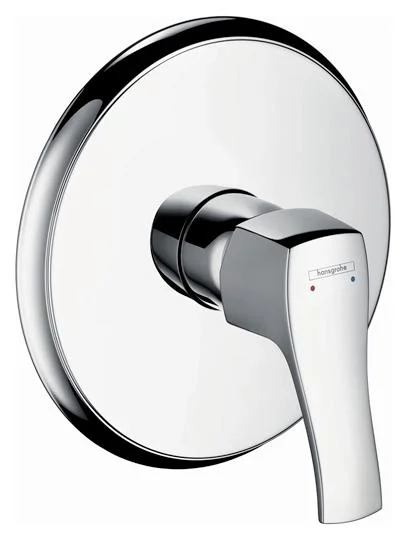 Смеситель Hansgrohe Metris Classic 31676820 для душа, шлифованный никель