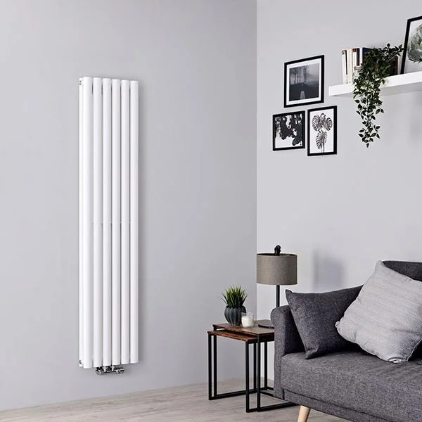 Радіатор дизайнерський Rastas Aurora White 2 колони 1600×360 мм