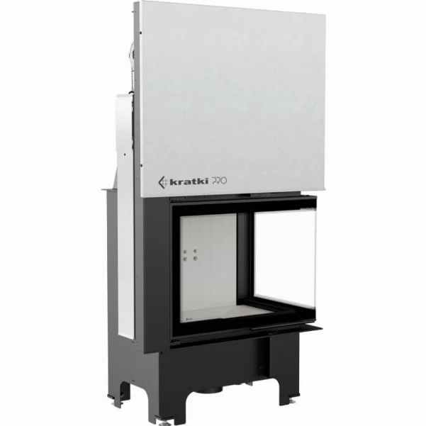 Камінна топка Kratki VN 700/480 BS 12,0 кВт, права - гільйотина