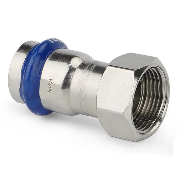 Муфта пресс нержавейка ASG Inox Press Ø 54×2-3/8" с накидной гайкой