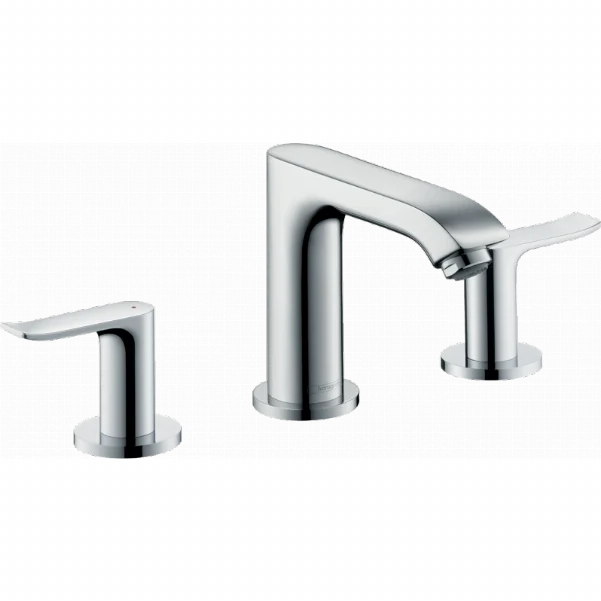 Смеситель врезной Hansgrohe Metris, на три отверстия
