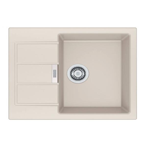 Мийка кухонна FRANKE Sirius Tectonite SID 611-62 Slim маскарпоне