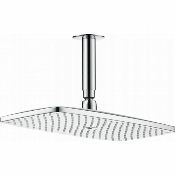 Верхній душ Hansgrohe Raindance E 360 1jet EcoSmart з стельовим з'єднувачем