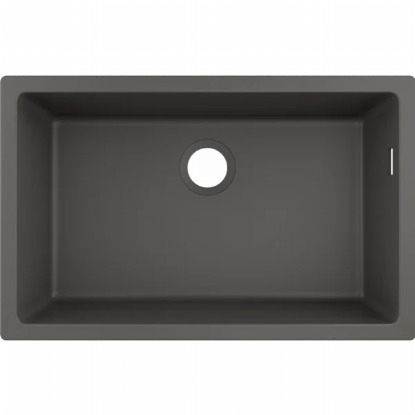 Мийка для кухні Hansgrohe S51 S510-U660, сірий камінь 43432290