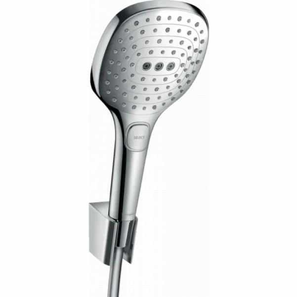 Душовий набір Hansgrohe Raindance Select 3jet з душовим шлангом 125 см
