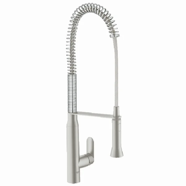 Змішувач Grohe K7 32950DC0 для кухонного миття, висувний гнучкий вилив сталь