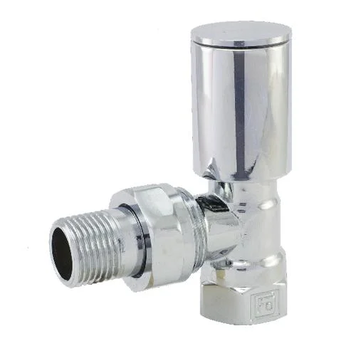 Кран радіаторний Fado New Chrome Ø 1/2" кутовий верхній