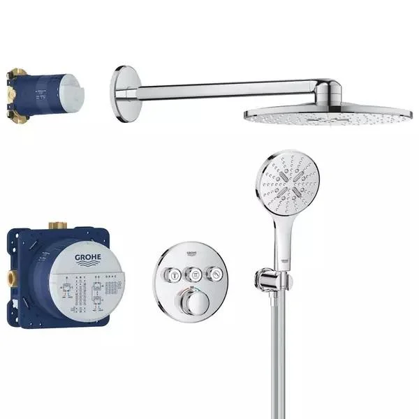 Душова система з термостатом Grohe Grohtherm Smart Control з Rainshower Smart Active 310