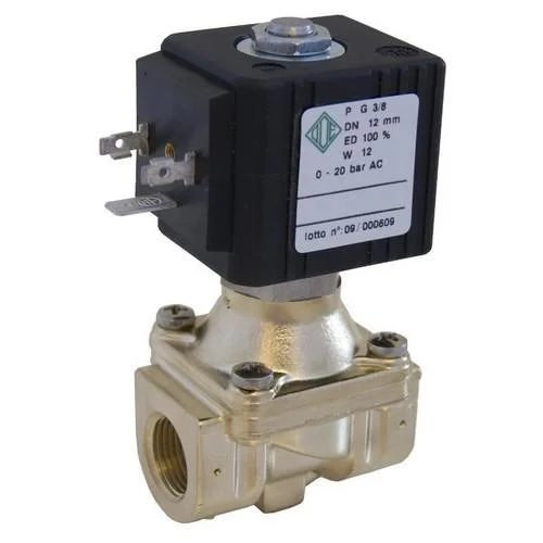 Клапан электромагнитный ODE 1-1/4" Kv 270 л в мин Т=90°С (нормально закрытый)