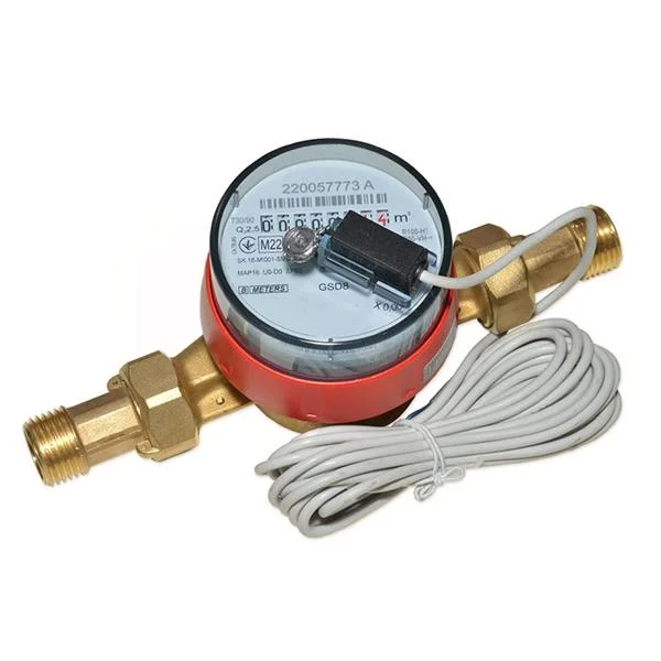 Лічильник гарячої води з імпульсним датчиком BMeters GSD8-R Ø 1/2" L=110 мм