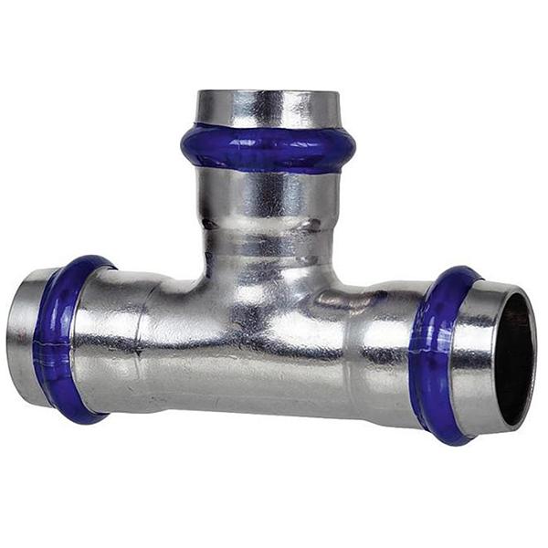 Трійник прес нержавійка ASG Inox Press Ø 76,1 м