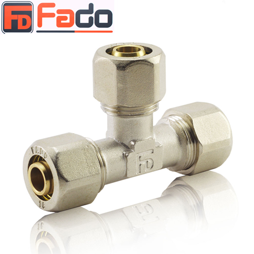 Трійник обжимний Fado Compress Ø 20×20×16 мм
